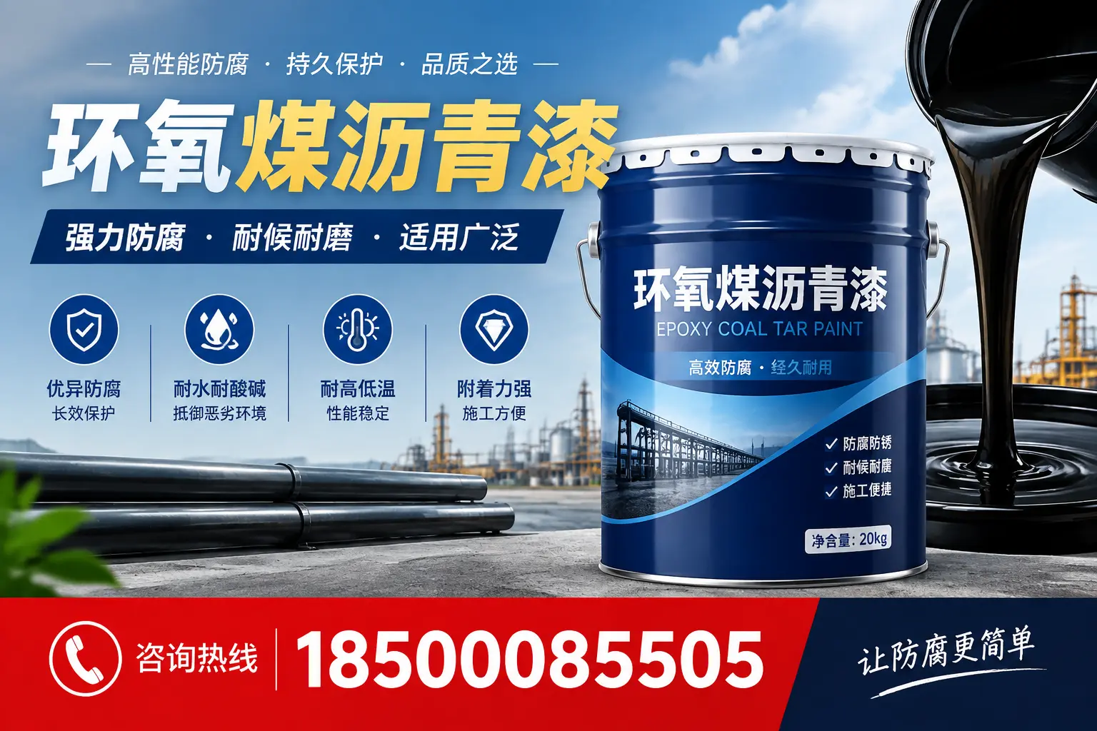 环氧煤沥青漆在不同气候条件下的表现分析，许昌适用性